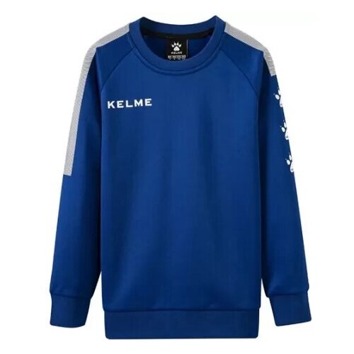 свитшот kelme размер 160 2xs черный желтый Свитшот Kelme, размер 160, синий