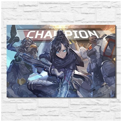 Картина по номерам на холсте игра Apex Legends - 11551 Г 60x40 картина по номерам на холсте игра apex legends pathfinder апекс 9299 г 60x40