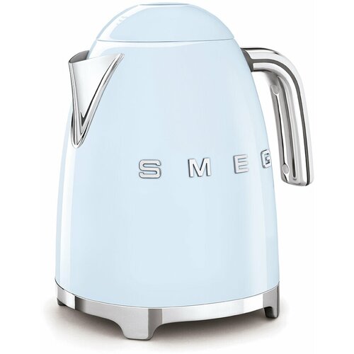 Чайник Smeg KLF03, пастельный голубой кофемолка smeg cgf01pbeu пастельный голубой