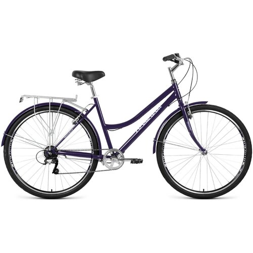 Городской велосипед Forward - Talica 28 2.0 (2022), Темно-Синий / Белый