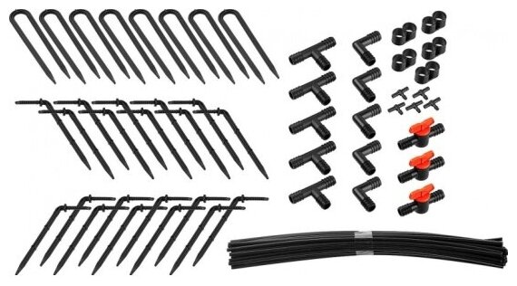 Комплект расширительный Grinda для системы капельного полива от емкости, на 20 растений, 425273