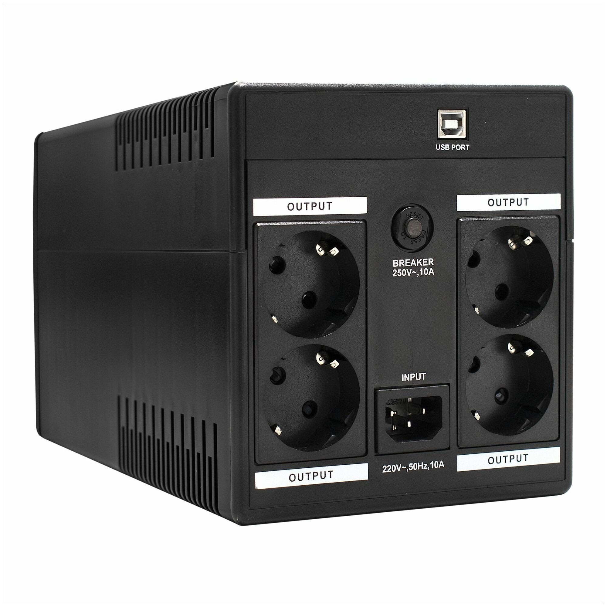 ИБП ExeGate SpecialPro Smart LLB-1500 LCD AVR4SH USB <1500VA/950W LCD AVR 4*Schuko USB Black>