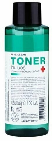 BEAUTY BUFFET Тонер для лица BEAUTY BUFFET ACNE CLEAR TONER, 100 мл.