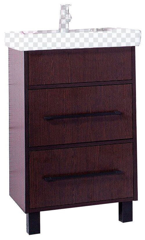 фото Тумба под раковину Бриклаер Чили 55 4627125415098 Венге