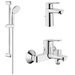 Набор для ванны 3 в 1 Grohe BauEdge 122271