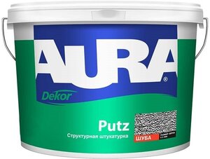 Декоративное покрытие AURA Decor Putz Эффект шубы 1,5 мм 25 кг