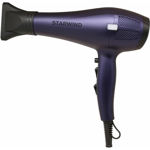 Фен StarWind SHD 7078 2000Вт синий матовый и черный 157100₽