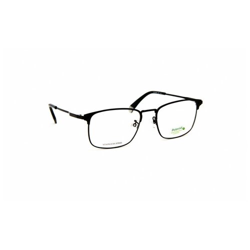 Солнцезащитные очки Safilo, прямоугольные, оправа: металл, черный