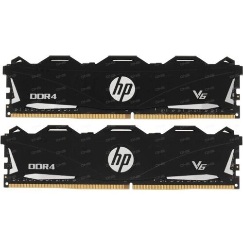 Оперативная память HP DDR4 V6 32GB 2x16GB 3600MHz CL18 18-22-22-42 Black Heatsink 2E2L4AAABB 1013000₽