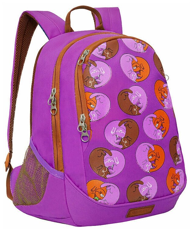 Рюкзак Grizzly,фиолетовый