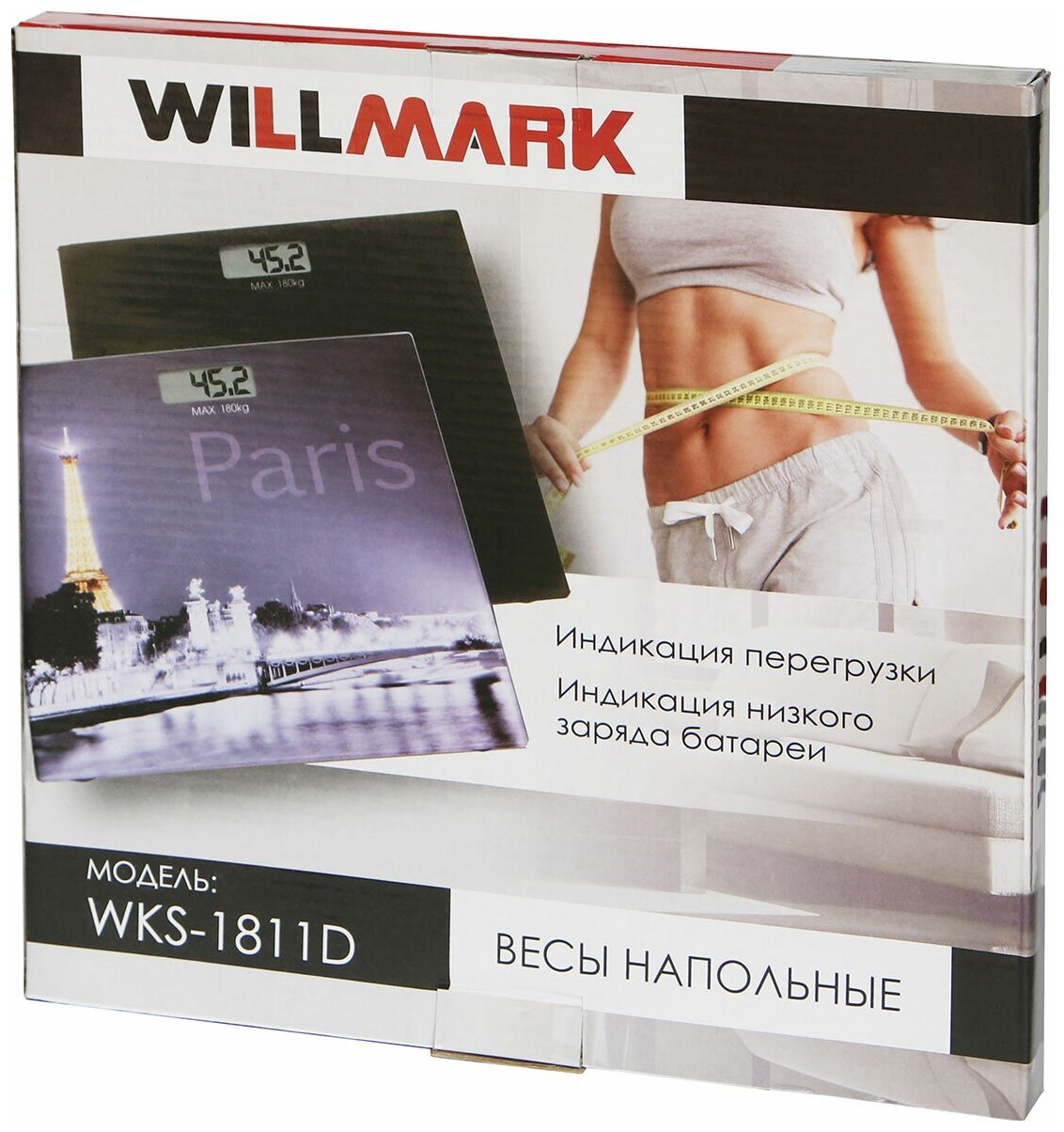 Весы напольные Willmark - фото №4