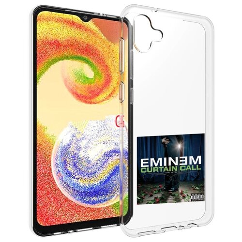 чехол mypads eminem curtain call the hits для samsung galaxy xcover pro 1 задняя панель накладка бампер Чехол MyPads Eminem CURTAIN CALL, THE HITS для Samsung Galaxy A04 задняя-панель-накладка-бампер