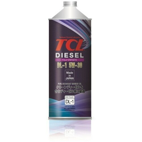 Масло для дизельных двигателей TCL Diesel Fully Synth DL-1 5W30 1 л