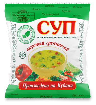 Суп моментального приготовления "Гречневый", 28 г