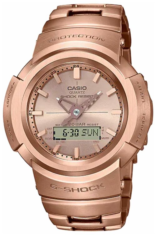 Наручные часы CASIO G-Shock, черный, розовый