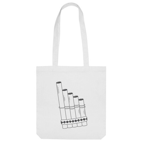 фото Сумка шоппер us basic, белый