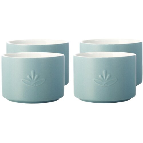 Набор форм для запекания (рамекин) Casa Domani Moderna, 10 см, кремовые, 4 шт.