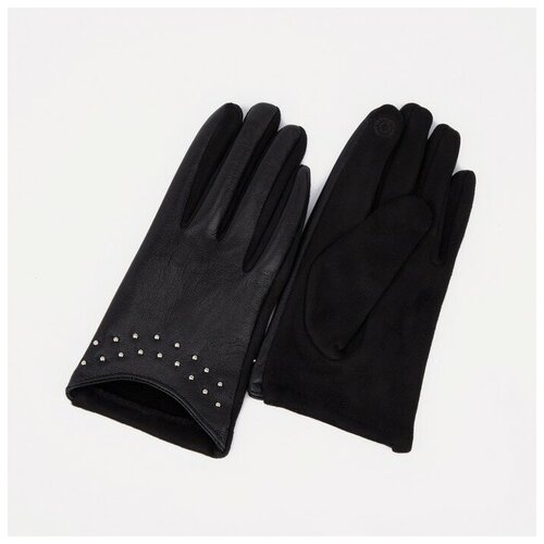 перчатки сима ленд черный Перчатки Сима-ленд, размер 20, черный