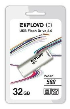 USB флэш-накопитель (EXPLOYD 32GB-580-белый)