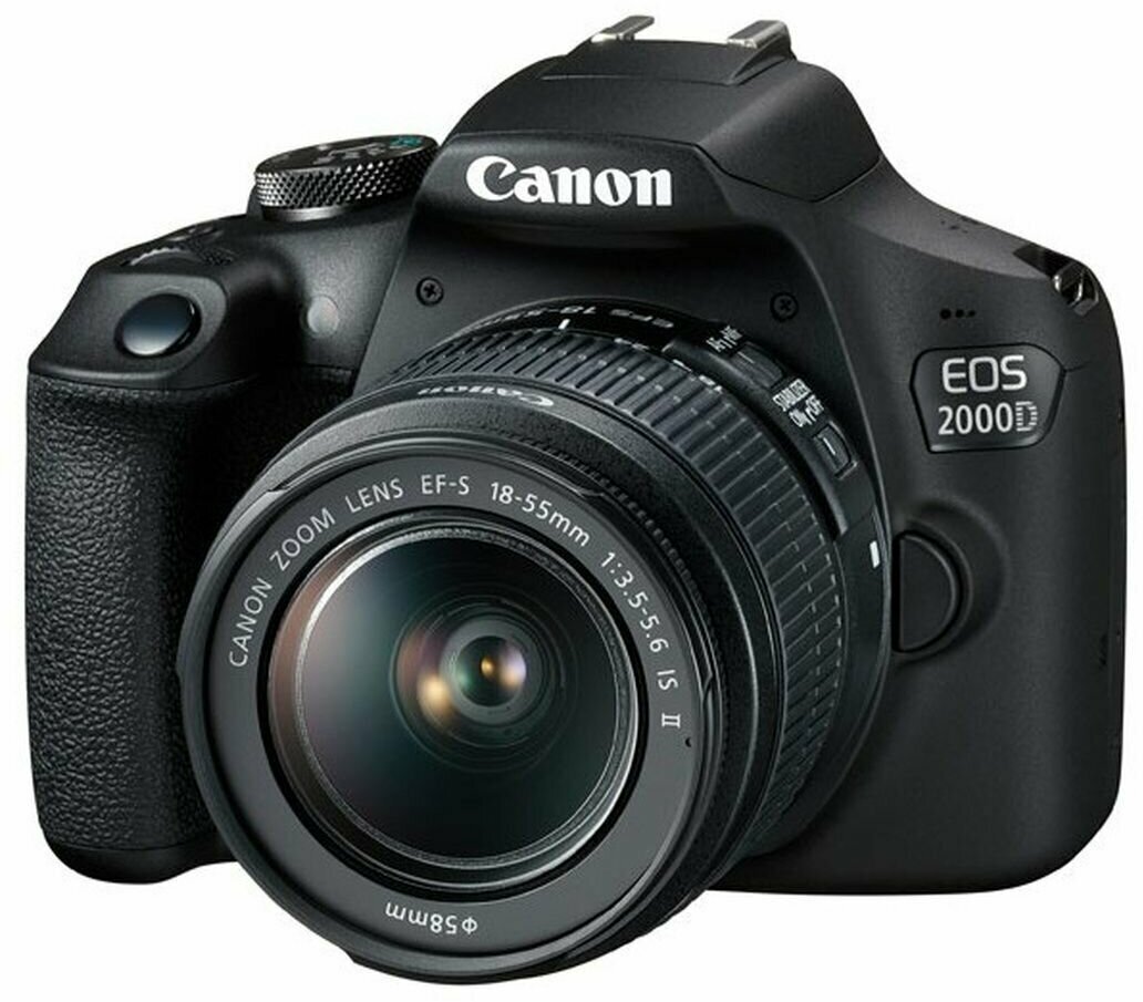 Зеркальный фотоаппарат Canon EOS 2000D Kit 18-55 IS II