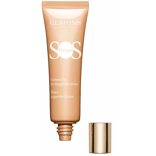 Clarins База под макияж SOS Primer, 30 мл, 02 peach