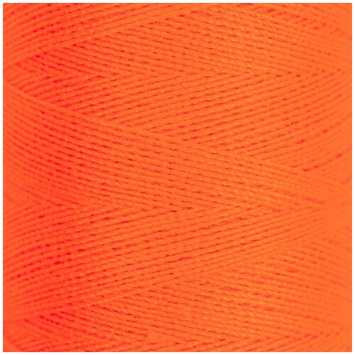 Швейные нитки Nitka полиэстер 40/2, 4570 м, цвет №502 люминесцентно-оранжевый