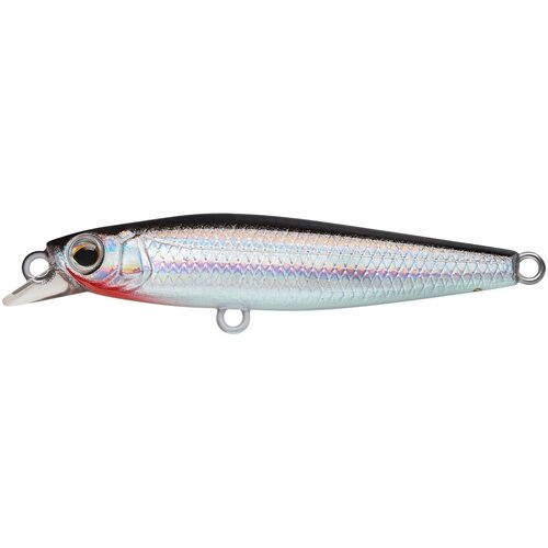 Воблер Минноу Strike Pro Lipslide 60, цвет: A010-EP Black Back Silver, (JS-298#A010-EP) воблер минноу strike pro chip minnow 45 s цвет a010 ep black back silver js 406 a010 ep