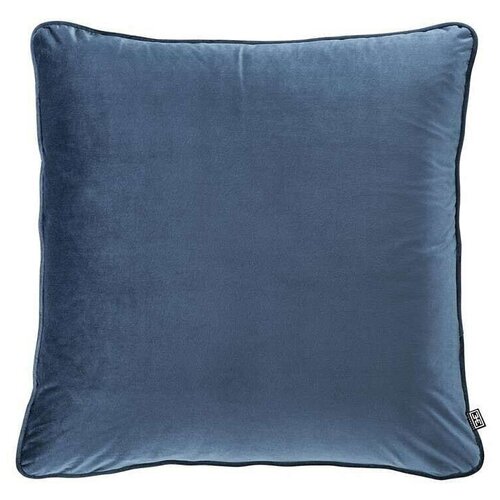 Подушка декоративная 60Х60 СМ синяя ROCHE Eichholtz