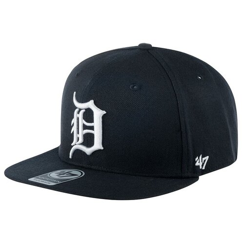 фото Бейсболка с прямым козырьком 47 brand b-srs09wbp detroit tigers mlb, размер one '47 brand