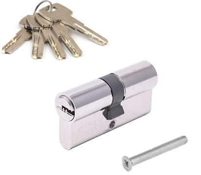 Цилиндр Apecs SM-100-NI ключ/ключ никель 35/65