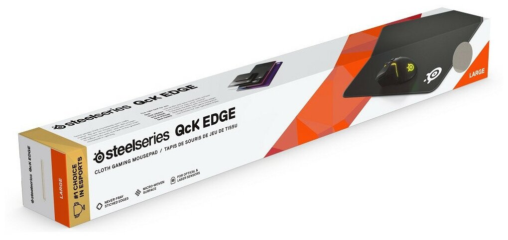 Коврик SteelSeries QcK Edge L (63823)