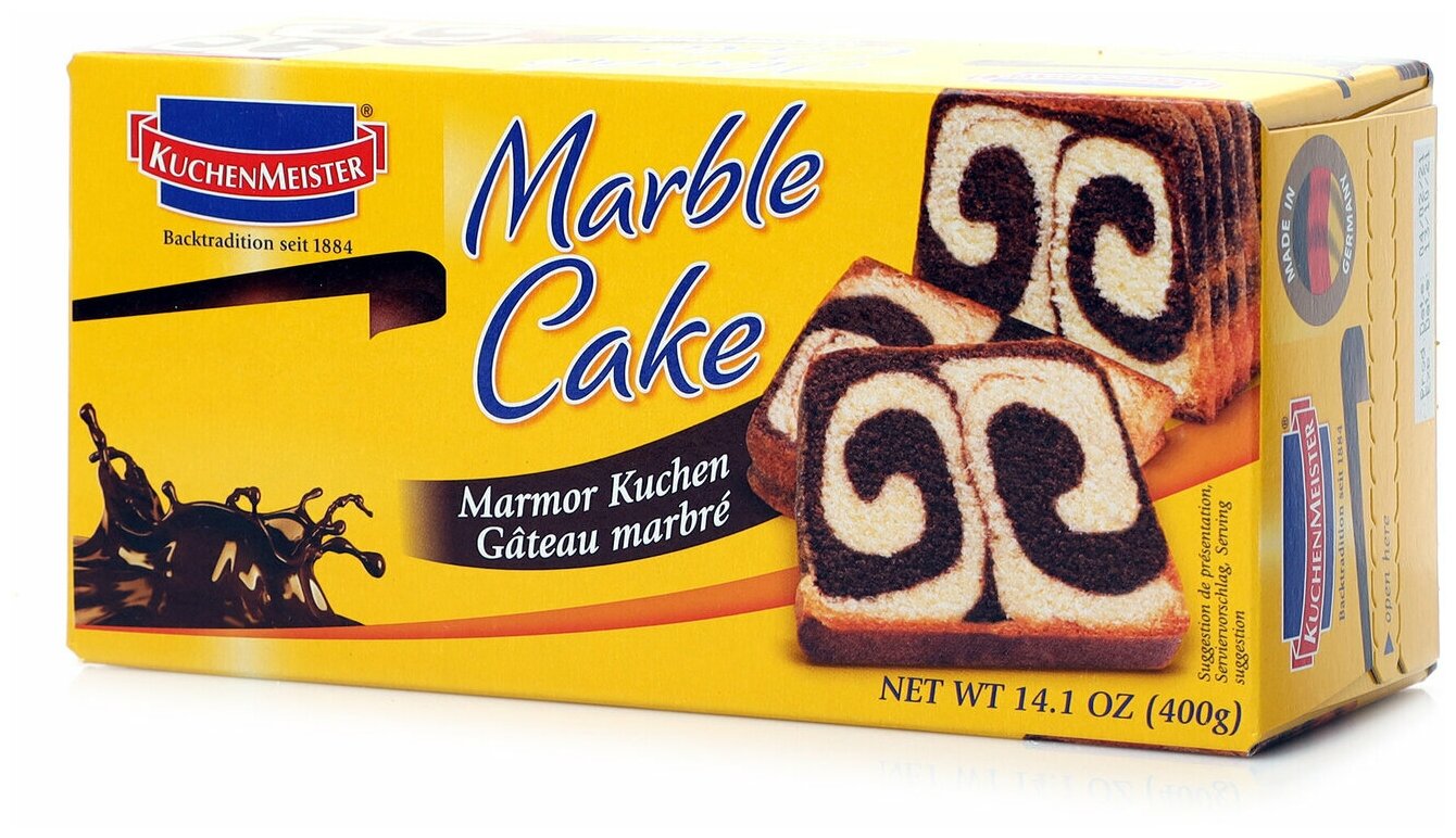Кекс мраморный Kuchenmeister "Marble Cake", 400г - фотография № 4