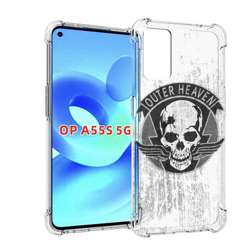 Чехол MyPads Metal Gear Solid V Outer Heaven для OPPO A55s задняя-панель-накладка-бампер чехол mypads metal gear solid v outer heaven для oppo reno7 pro 5g задняя панель накладка бампер