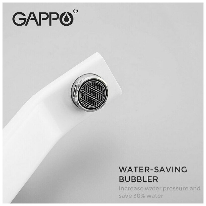 Смеситель Gappo Futura G4517-8 для кухни - фото №8
