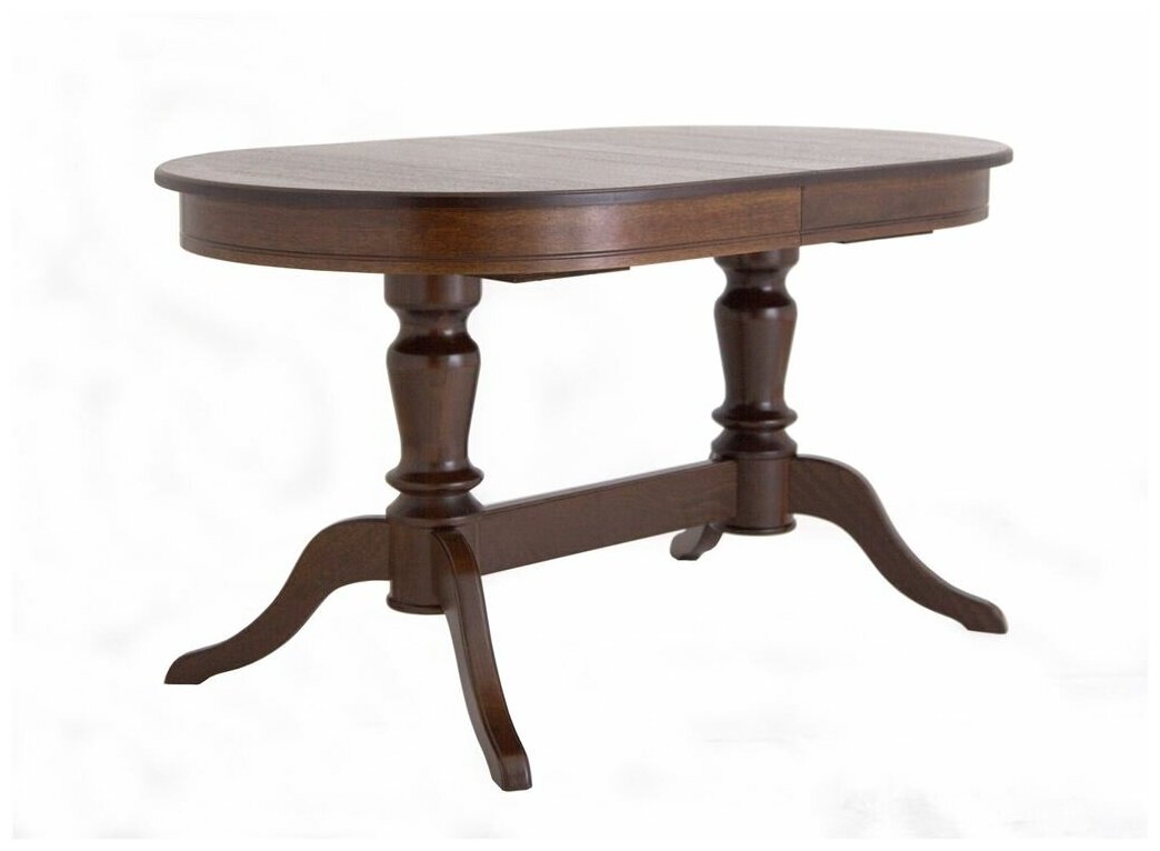 фото Стол обеденный овальный Орфей-2 Темный орех