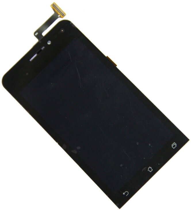 Дисплей для Asus ZenFone 4 (A450CG) в сборе с тачскрином <черный>