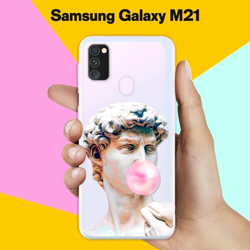 Силиконовый чехол Давид на Samsung Galaxy M30s