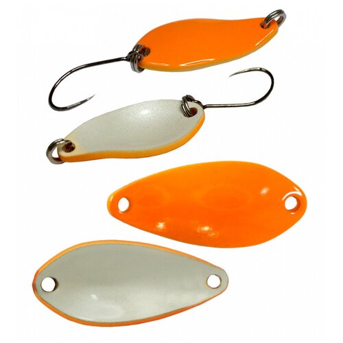 фото Блесна колеблющаяся для рыбалки на форель, окуня, голавля luremax dotty колебалка, 25мм., 2,4 г., 14