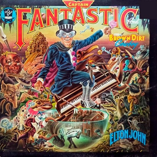 Elton John. Captain Fantastic And The Brown Dirt Cowboy (UK, 1975) LP, NM, Gatefold