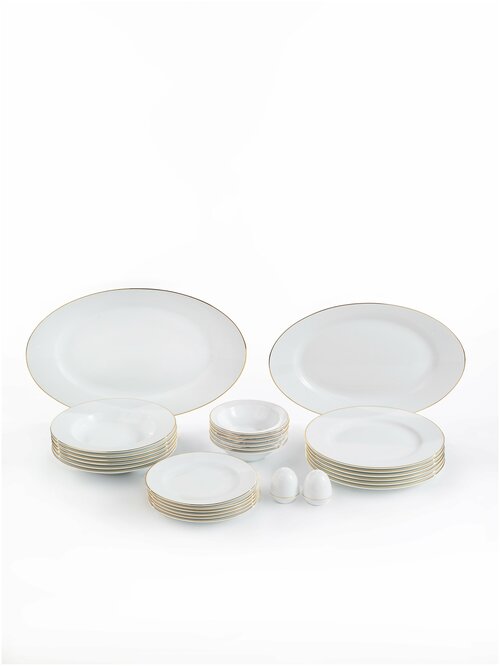 Сервиз столовый. Zarin Iran Porcelain Industries Co. Italia F, Zarin столовый набор 28 предметов.