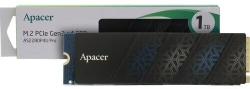 Накопитель SSD M.2 2280 Apacer AS2280P4U PRO 1TB PCIe Gen3x4, NVMe, 3D NAND, R3500/W3000 Mb/s, MTBF 1.8M, Retail - фото №6