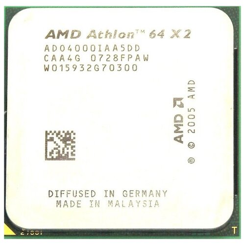 Процессор AMD Athlon 64 X2 4400+ Brisbane AM2, 2 x 2300 МГц, OEM