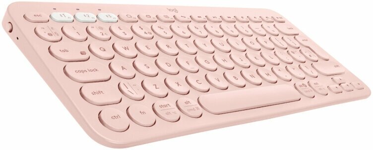 Клавиатура беспроводная LOGITECH K380 Multi-Device Bluetooth Keyboard (920-010569) Rose