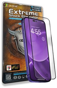 Фото Защитная противоударная бронепленка для iPhone 14 Pro X-ONE Extreme Shock Eliminator 3-го поколение на экран