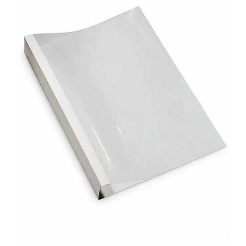 Обложка для термопереплета Реалист, А4, 6мм, белая, 100шт.