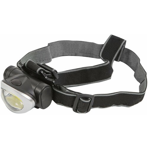 Фонарь LED налобный 3 режима работы эластичные крепежные ремни с выключателем и возможностью поворота на 90 градусов элементы питания 3xAAA 1325₽