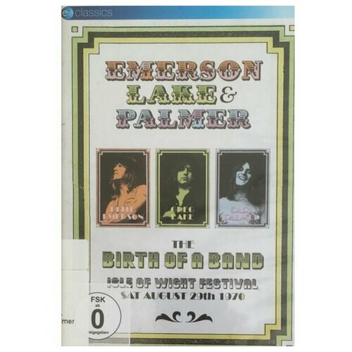 EMERSON, LAKE PALMER The Birth Of A Band - Isle Of Wight Festival 1970, DVD (Region 0/PAL)