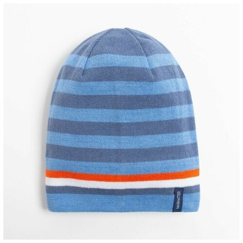 фото Шапка marhatter, размер 52, синий