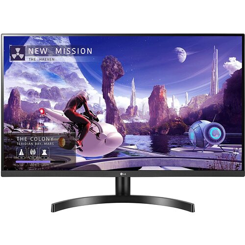 Монитор LG 27 27QN600-B черный IPS LED 5ms 169 HDMI матовая 10001 350cd 178гр178гр 2560x1440 75Hz DP 2K 57кг 8604000₽