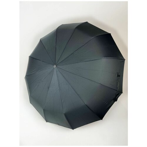 Зонт мужской автомат черный складной